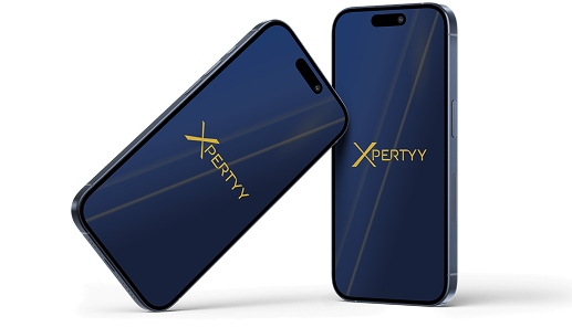 Xpertyy mobile app preview
